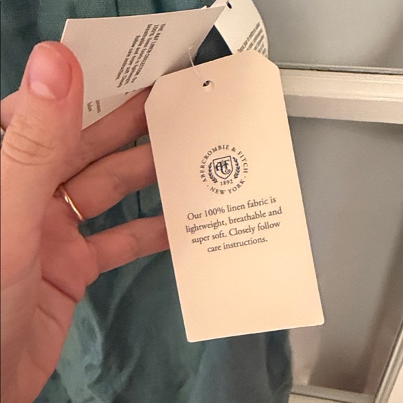 Abercrombie & Fitch Seafoam Midi Dress Sundress - Picture 10 of 12